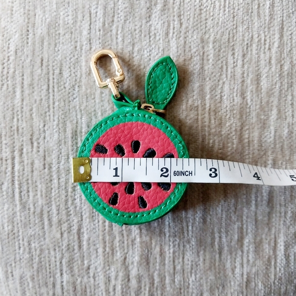 NEW Bag Charm Watermelon Coin Purse Keychain - Picture 5 of 5